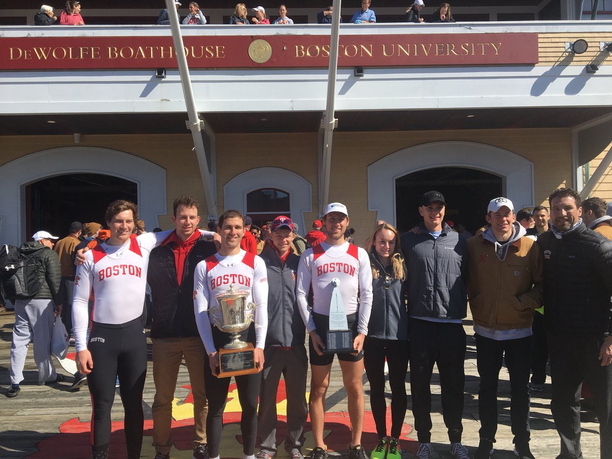 TerrierMROW's tweet image. Great day at DeWolfe! Our No. 9 varsity 8 defeated No. 14 Syracuse for the Conlan Cup and No. 13 Columbia for the Lusins Trophy. Proud of our senior class of 2018!