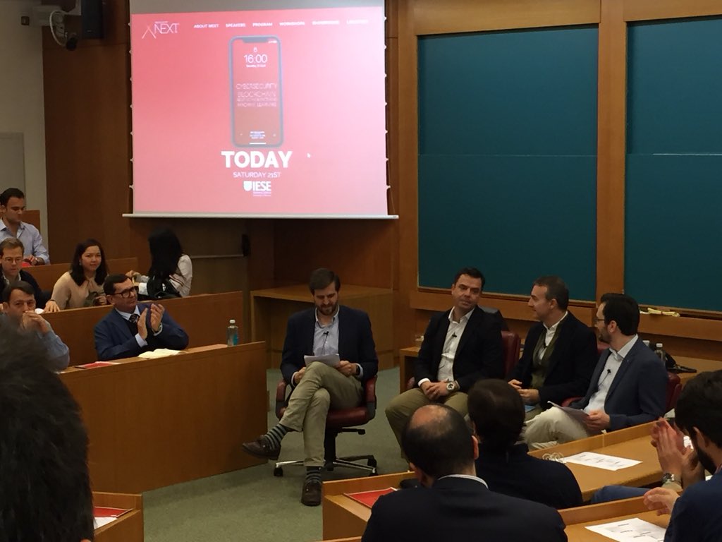 fernandez_jcar's tweet photo. Aprendiendo en @iese_esp sobre #MachineLeaning #bigdata #blockchain #iesenext #ciberseguridad
El fin aplicar a mi sueño @tecnogados #tecnogados #pruebatecnologica https://t.co/V7njLy9LKa