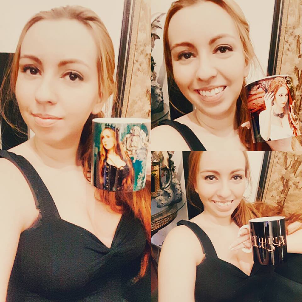 TEREMOS CANECAS NOS SHOWS :D
Lyria porcelain mugs :)
 Contact us to know more about :)
 
#lyria #lyriaband