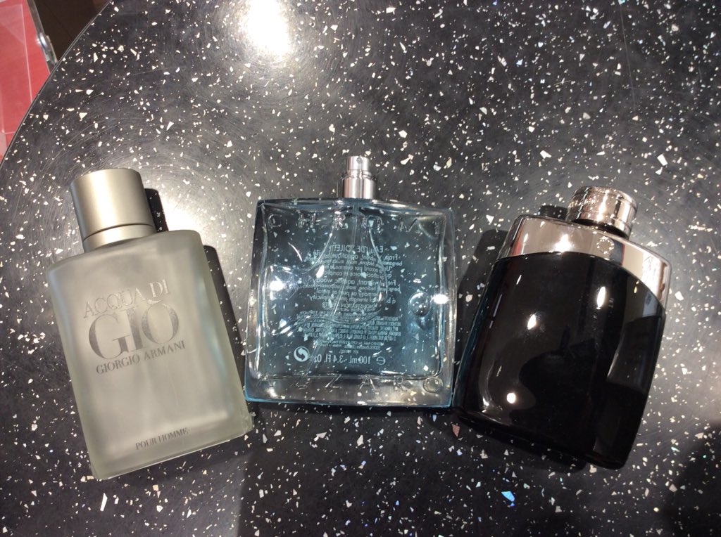TPSderby078's tweet photo. Three amazing fragrances for men that you need in your collection for these warmer days!  Give them a try if you have not already!

Armani Aqua Di Gio 

Azzaro Chrome

Mont Blanc Legend

@intuDerby @MichelleFellow3 https://t.co/JdqJJF3ctw