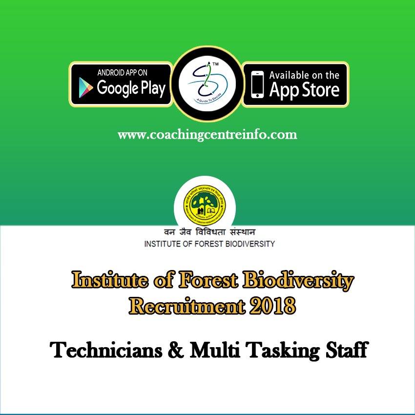 CCI_APP's tweet photo. Download Institute of Forest Biodiversity Recruitment 2018 @ https://t.co/4qKb0m1KKt
For more latest updates Download our App Now!
Android : https://t.co/LJTxoFNfGp
IOS : https://t.co/Hu89yeK9th
#IFBD #Recruitment2018 #Hyderabadjobs https://t.co/4S8rZL9aIp