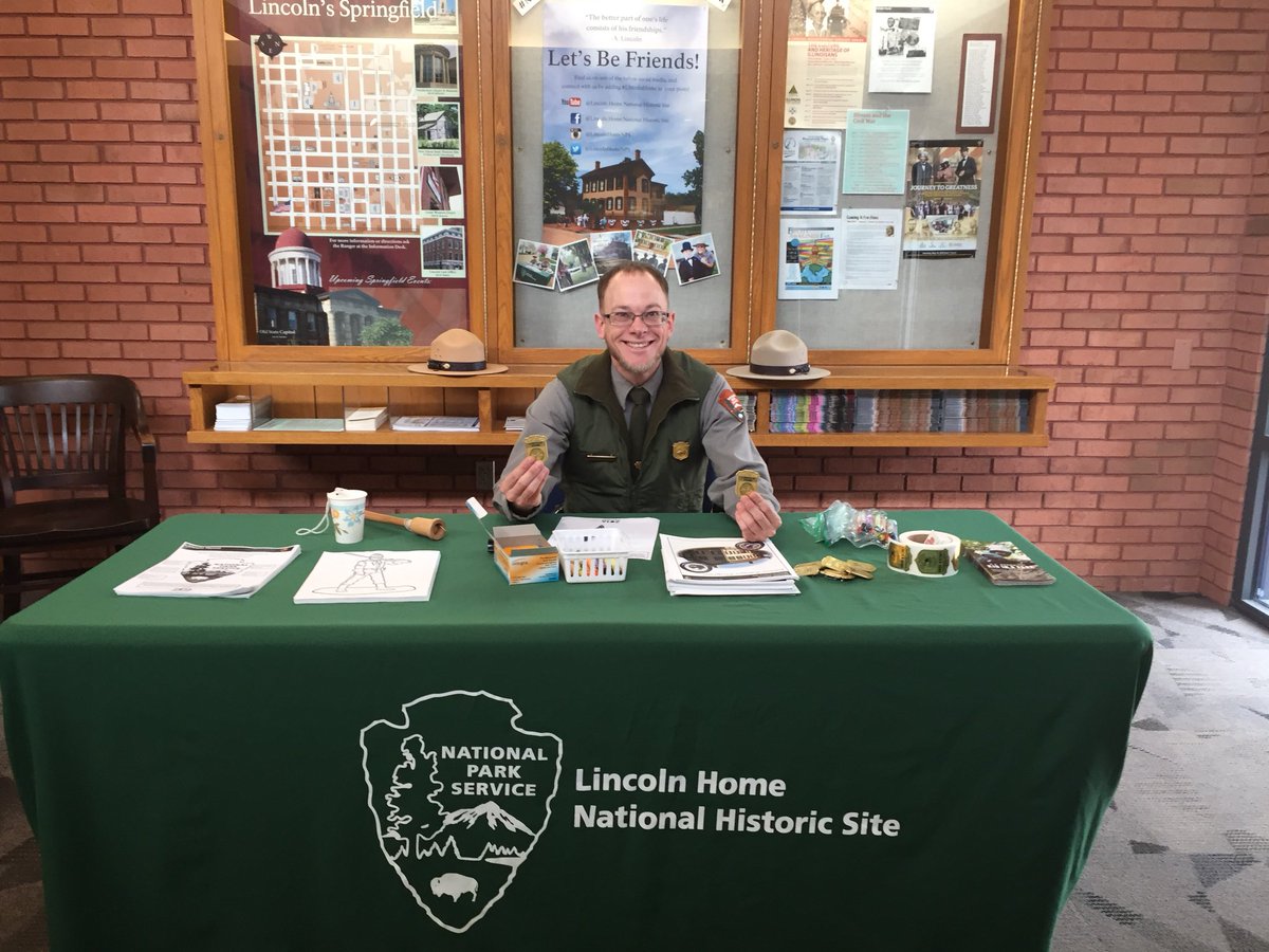 It’s #NationalJuniorRangerDay!! Come earn your badge and receive 20% off 1 item at gift shop. What a wonderful day to kick off #NationalParkWeek and explore Mr. Lincoln’s home and neighborhood!