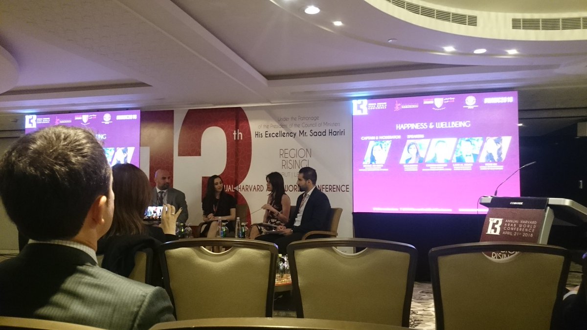 RashaHiary's tweet photo. Panel 3B
Happiness and Wellbeing

@Harvardarabaa #HAWC2018 #HarvardArabs #Harvard #Beirut https://t.co/9p7TJVmLv4