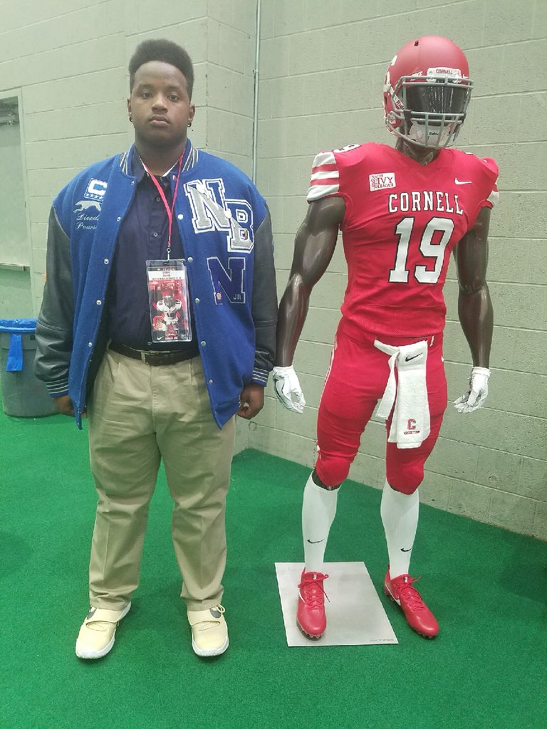 Big Man Diondre is a guest of Cornell Football!