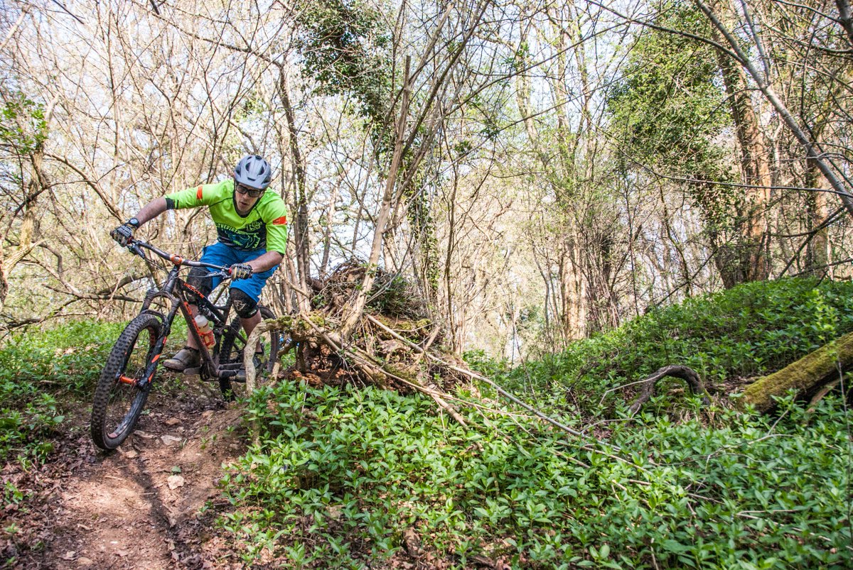 feralmarmot's tweet photo. @tgttristram on the off-piste this morning... #feralmarmotcollective #sendorbesent #mtb #mtblife #traildays https://t.co/EMukitV5PC