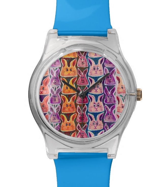 paulaannev's tweet photo. My watercolour bunny design is now available on cool May28th watches in my online Zazzle shop https://t.co/msibjNoCHd 14 band colours #zazzle #may28thwatch #watches #rabbits #rabbitwatch #cuterabbit #cutepet #cuteanimal #fashion #jewelry #accessories #giftideas #giftsforher https://t.co/xHwd9aa2w8