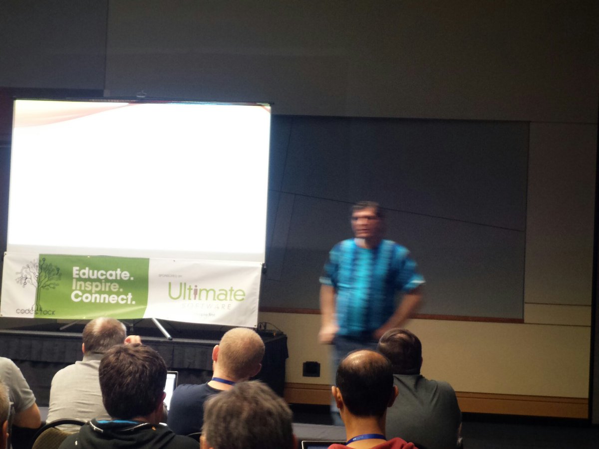 SQLBreanna's tweet image. Room is packed for @jeremybytes session on interfaces #codestock