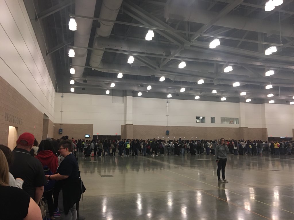 I overheard a teen say in the line to buy books at #NTTBF18: “This is like Disney World but better because it has books.” ♥️😍📚 #TeensRead #MyHappyPlace