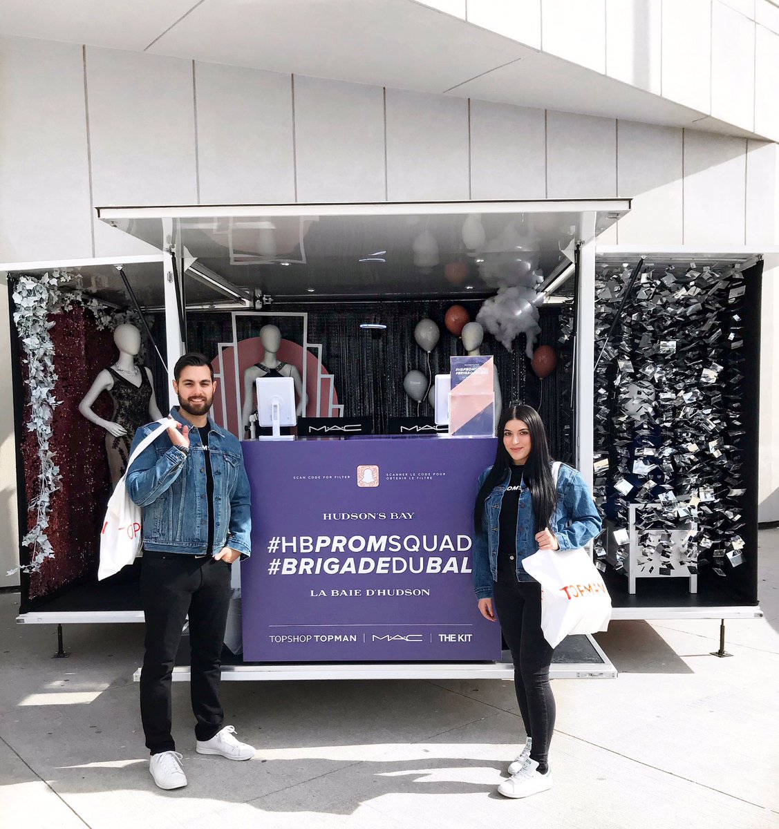 CotCanEvents's tweet image. Gearing up for prom season with @hudsonsbay all weekend! Be sure to check out the #hbpromsquad! #topshop #topman #prom #staffing #brandambassadors