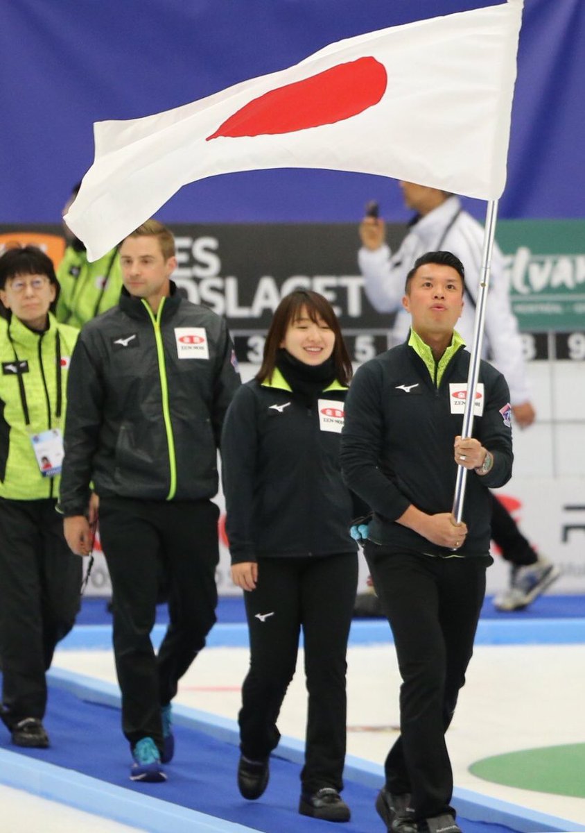 The Curling News Fujiyama Representing Japan At The World Mixed Doubles Curling カーリング Worldcurling And Matsurifes