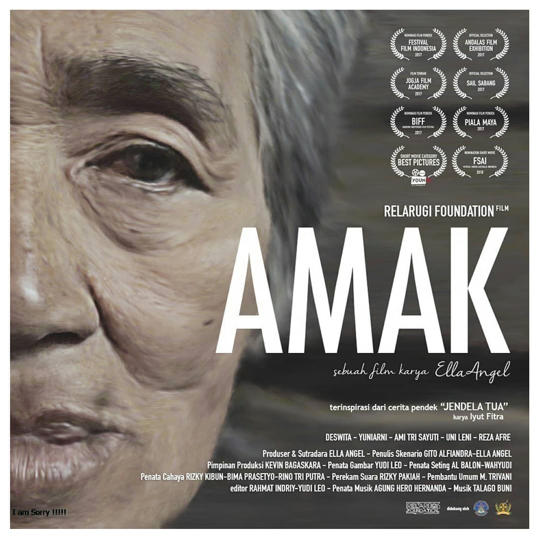 Pemenang Kategori Penata Gambar Terbaik Adalah : 
Judul Film : AMAK
Rumah Produksi : Relarugi Foundation Film 
Nama : Yudi Leo
Asal : Padangpanjang 

#FestivalFilmLampung2018