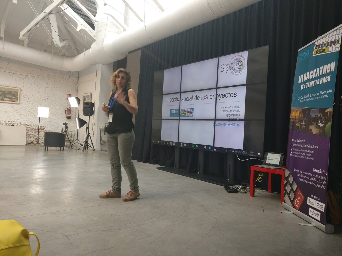 raulmart75's tweet photo. Impacto de social de los proyectos @gemadp @Time2HackGetafe #HackathonGetafe #hackhathon #hackhathonlovers #time2hack #getafe #prototipado #Socialimpact #impactosocial https://t.co/hhTAowGB3p