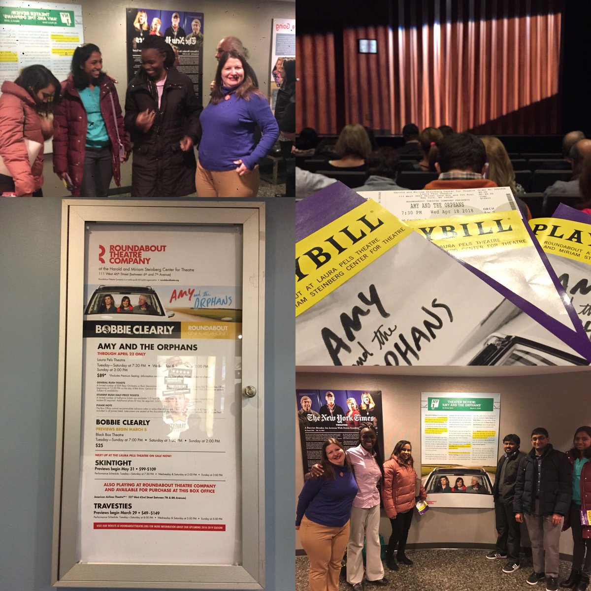 rosegaelle's tweet photo. Tomorrow closes one of the funniest and most moving #OffBroadway plays I have ever seen. Check it out! ๐ญ
โAmy and the Orphansโ, starring the brilliant @MsJamieBrewer. ๐๐
#rtcAmy @RTC_NYC https://t.co/HjPdCqHEby