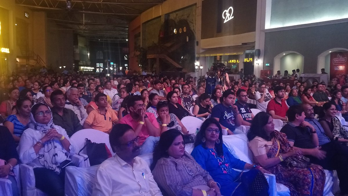 litofest's tweet photo. We have an housefull audience at #LitOFest2018!
#Literature #Arts #Culture #Music #Books #Readers #bloggers #Media #Events #Artists #Mumbai #MumbaiMeriJaan https://t.co/TmihTFRpzt