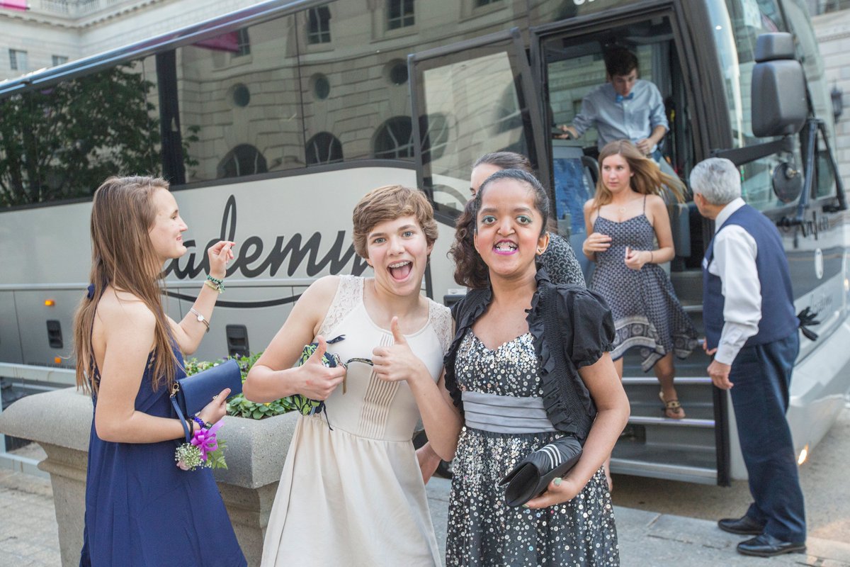BestBuddiesVADC's tweet photo. Best Buddies believes that everyone deserves an unforgettable Prom, and a easy way of getting there! Last call for student buses tomorrow! Email your Chapter President to reserve your spot! https://t.co/GBzcY9El3u https://t.co/o6qmcLcAsj