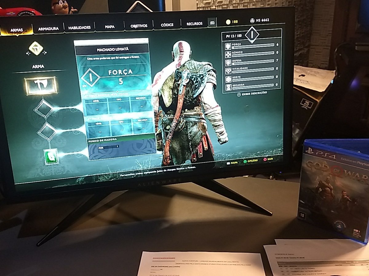 octaviobuzz's tweet photo. Booooora #GodOfWarNoEIGames 🚀 Liga aí no @Esp_Interativo https://t.co/NPS0zHSLDT