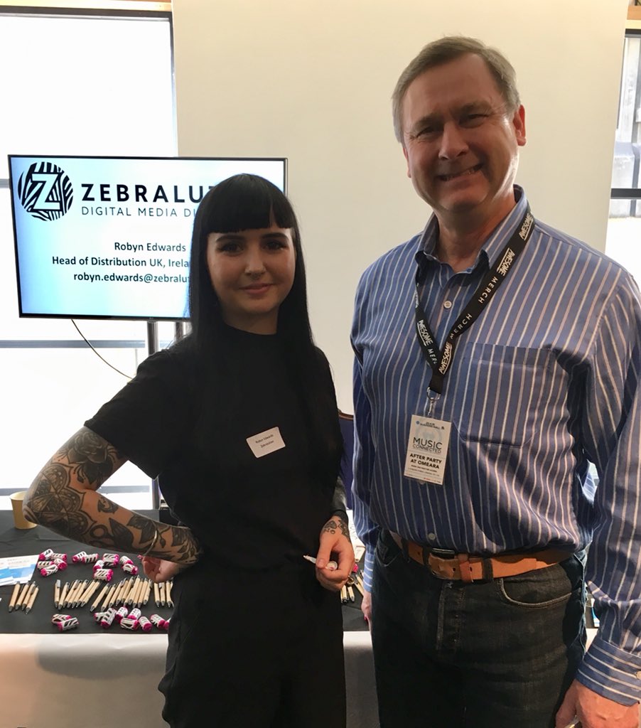 Look! We bumped into Dutch from @BigHelpMusic at Music Connected 2018 yesterday. Don’t forget, he’ll be one of the special guests at our event at <a href="/FargoVillage/">FarGo Village</a> on April 29th, to help you understand how you can promote yourself and your music.