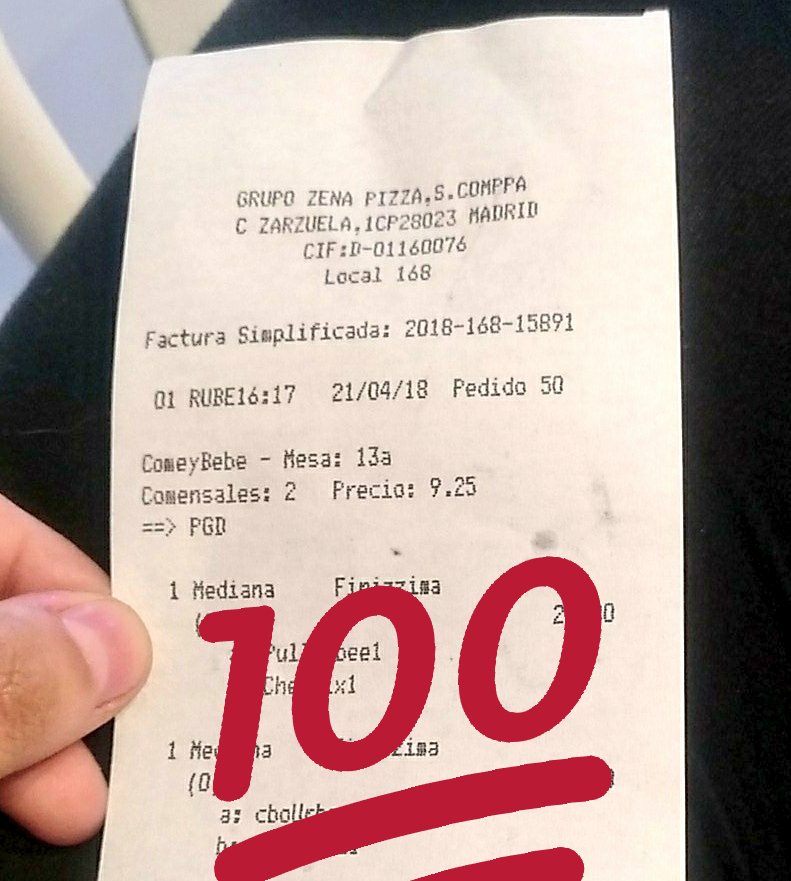 Carbaveee's tweet photo. @DominosPizza_ES muchísimas gracias a Rubén por habernos atendido tan bien. Con trabajadores como él da gusto. Alicante, plaza Américas. https://t.co/D2tu2cuU2e