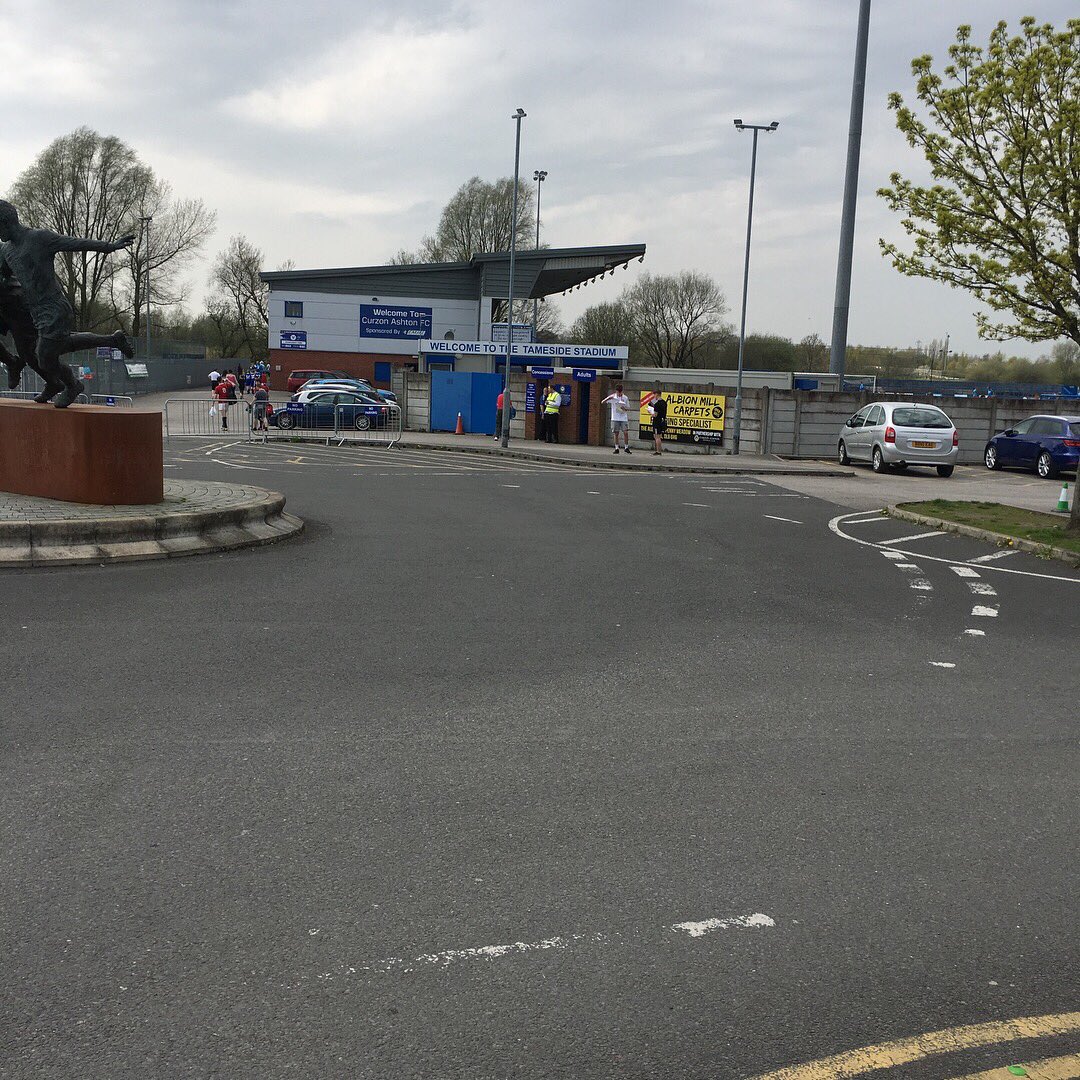 JCMarketingUK1's tweet photo. Great day out asking @CurzonAshton fans their thoughts and opinions on the club! Blog to come soon! 🔵⚪️⚽️ #passion4football https://t.co/ZhNKQ5ygpS