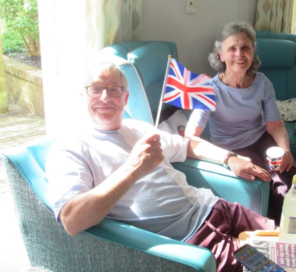 NewCenturyCare's tweet photo. It's @CareHomeOpenDay today, and we have been celebrating! As it's also Her Majesty The Queen's Birthday, we have been enjoying very British street party-style parties, waving union jacks, eating afternoon tea, listening to live bands, and generally enjoying ourselves! #CHOD2018 https://t.co/nkqFYopW0W