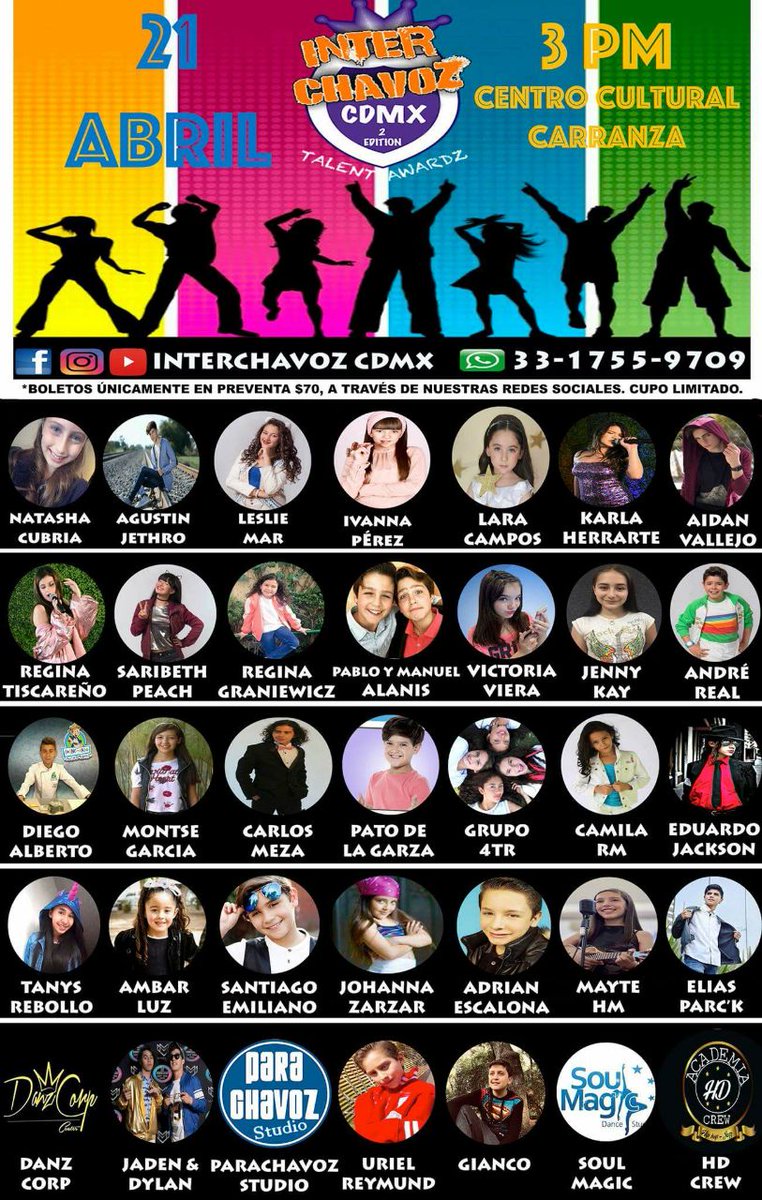freyre_luz's tweet photo. Hoy 21 de #ABRIL ES EL DIA LOS ESPERAMOS #INTERCHAVOZ 2O18 https://t.co/0B8rbAiv5S