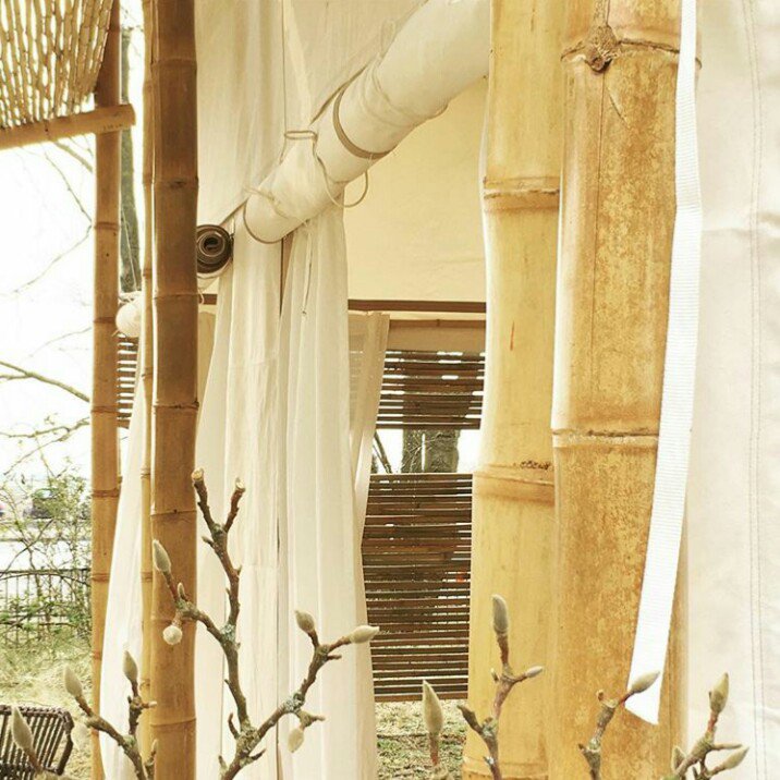 Bamboo, canvas and sunshine... The perfect combination for ultimate relaxation at our new Spa Lodge.
Launch date May 7th 
#luxurytents #bambootents #bamboodesign #bamboo #glamping #spa #spalodge #luxuryspa #canvas #sunshine
