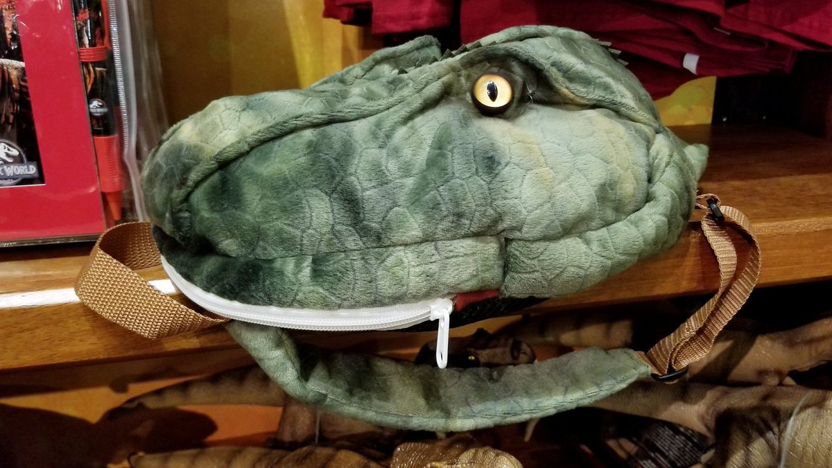 stuffed dinosaur head