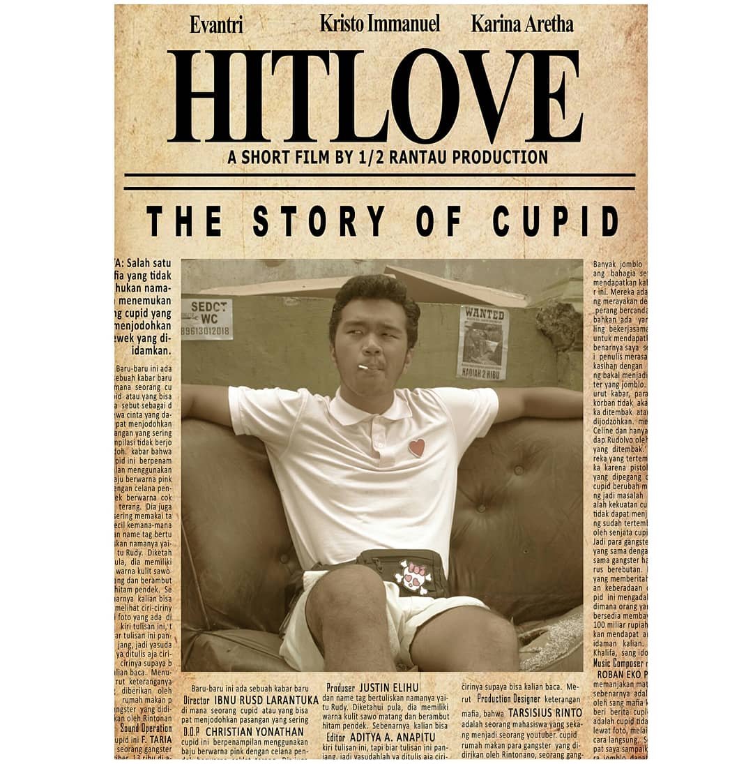 Pemenang Kategori Ide Cerita Terbaik Adalah : 
Judul Film : Hitlove 
Rumah Produksi : 1/2 Rantau Production 
Nama : Ibnu Rusd Larantuka
Asal : Tangerang 

#FestivalFilmLampung2018