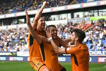 MundFutBR's tweet photo. 🏆 Wolverhampton Campeão da Championship 2017/2018. https://t.co/avw0l3Ixnu