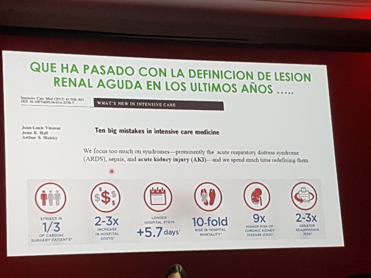 anace710's tweet photo. Ten big mistakes in intensive care medicine. Dr.JUAN VARGAS @ISNeducation @ISNkidneycare @ASNKidney #ISHD2018 https://t.co/PqGULYClLN