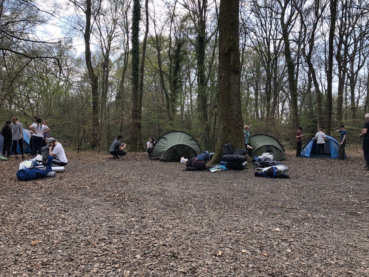 NoadswoodGeog's tweet photo. Made it to camp! #dofe #practiceweekend @Noadswood_Sch https://t.co/dL7IcRC58B