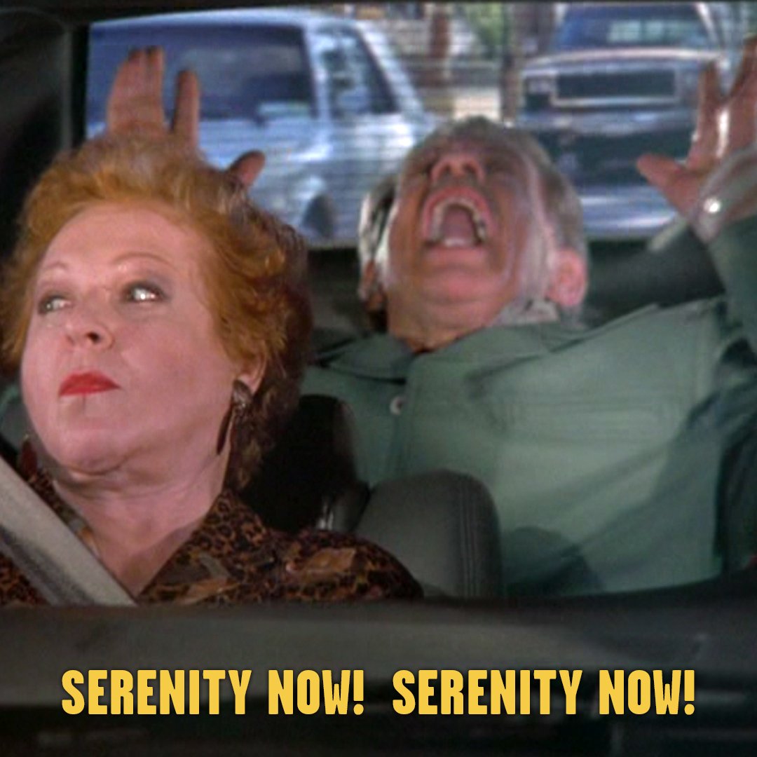 “The Serenity Now” tonight on #Seinfeld! https://t.co/GFQN17WKew