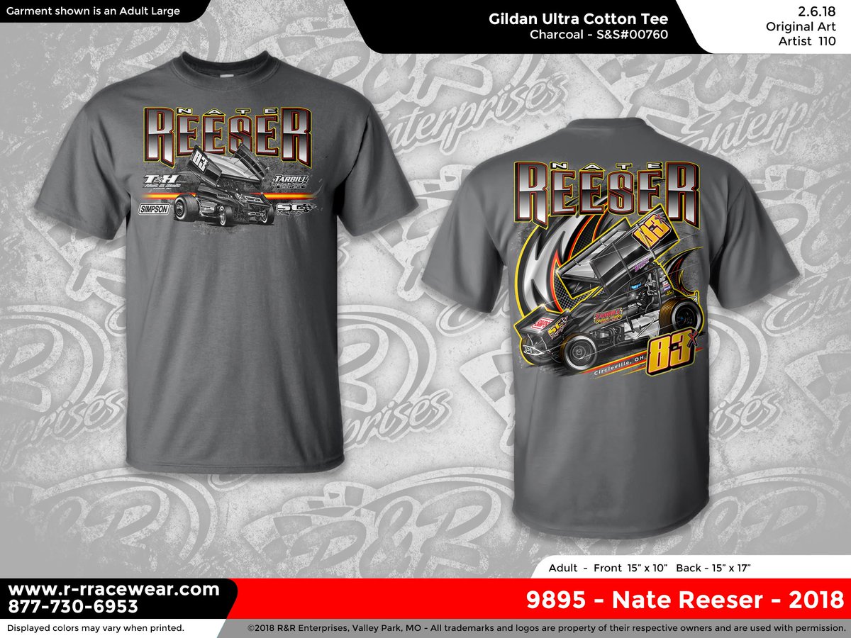 Reeser_Racing's tweet photo. Stop by the trailer today and get your t-shirts only $20! @AtomicSpeedway https://t.co/mjCw7MNsUC