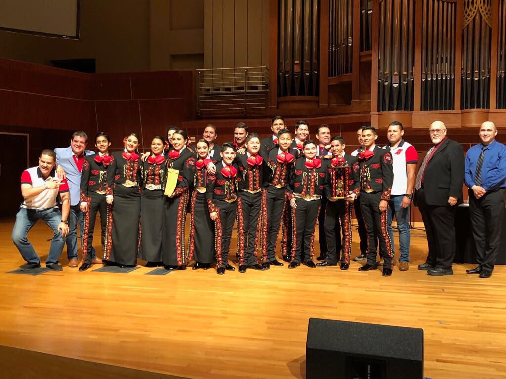 Mariachi Nuevo Cascabel wins 3rd place at the TAMIU Laredo Competition!