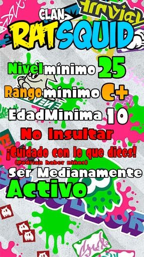 CRatsquid's tweet photo. Estamos Reclutando 
Bueno Solo Yo :"v (As que eso Cambié)
Soy YouTuber (apenas)Bueno tenía una cuenta con 123 subs (la perdí :'v)
Aqui están los requisitos (NesesitanDiscord)
Comenten :D
#splatoon2 #nintendoswitch @SplatoonES 
Ocupo otro líder y 3 colíderes :D
(estoy solo :'"v) https://t.co/s1YiYLgDFl