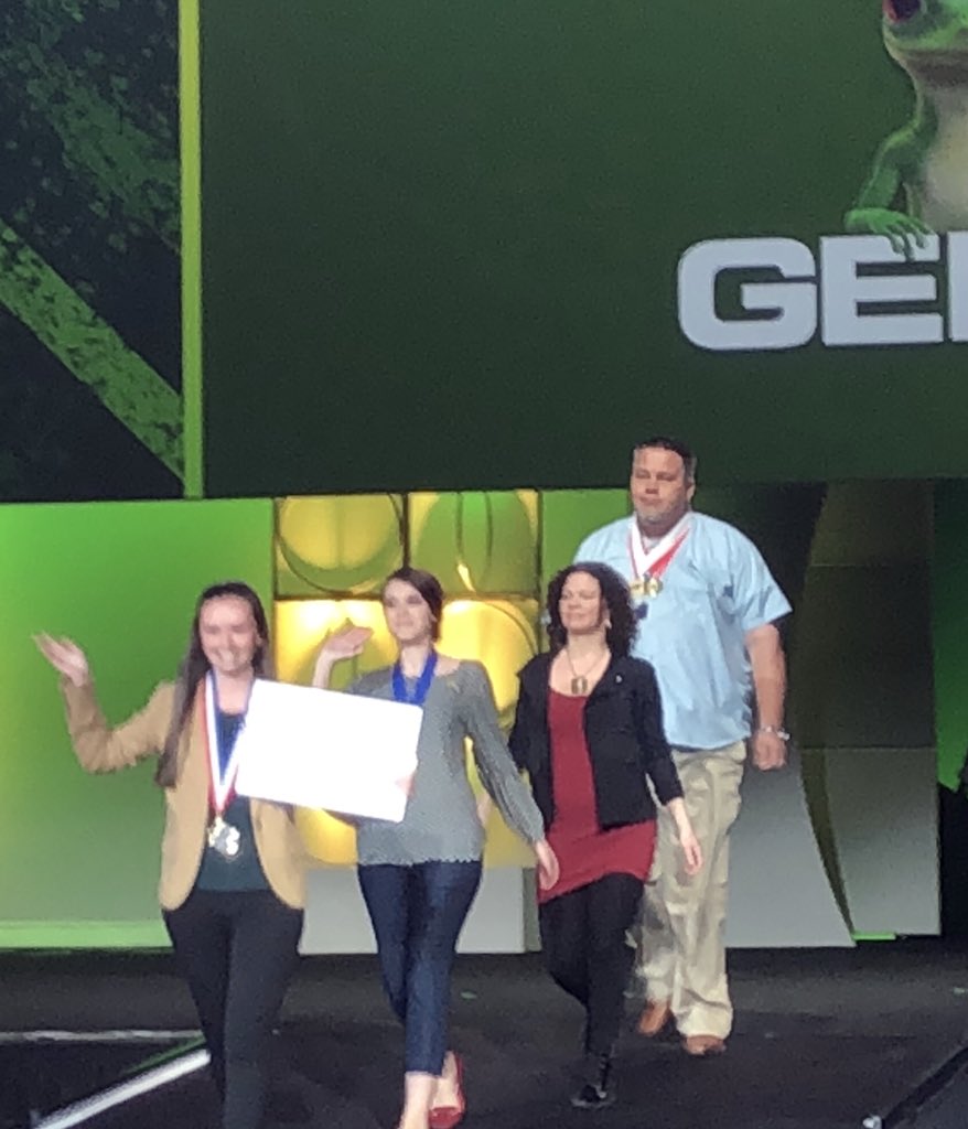Bill Seaton 2018 Gold Coca-Cola Scholar and GEICO Pathway to Completion Bachelor's Degree Scholarship winner in Parade of Scholars at PTK Catalyst in Kansas City. #msjc #msjceagleproud #ptkmemberdiscount #ptkpartypic