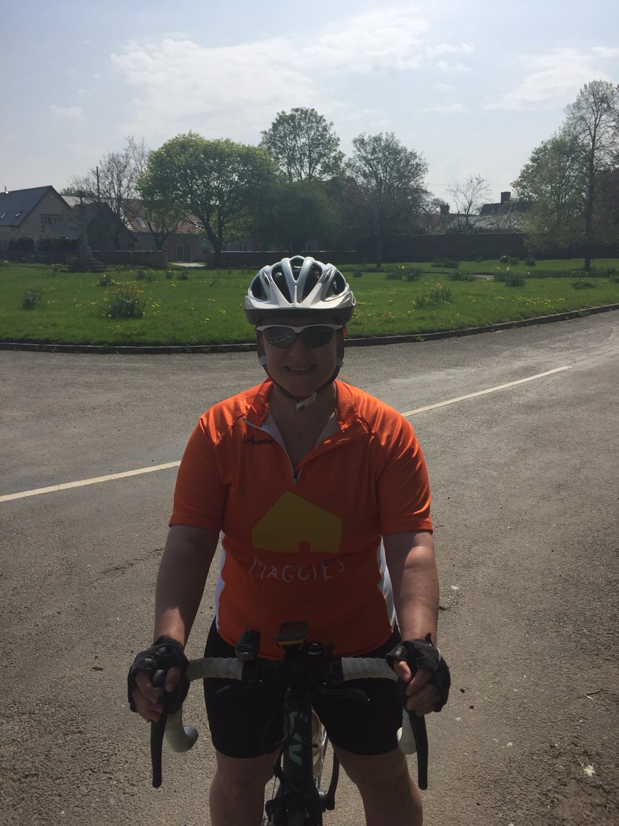 amzoxon's tweet photo. Finally some good weather for our #LEJOG training ride today. 50 miles done @maggiesoxford https://t.co/mCoUmKnzYC