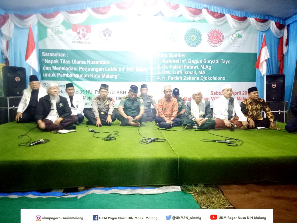 HARLAH NU 95 
Dihadiri oleh KH.chamzawi, Abah Kholil, beserta yg lainnya dan tak lupa Ketum UKM Pagar Nusa uin Malang

 #salam86 #berkah #sukses #jayaselalu #manfaat #amin
<a href="/infoUINmaliki/">UIN Maliki Malang</a> @harlahNU <a href="/nu_online/">NU Online</a> <a href="/UINMalikiMalang/">UIN Malang</a> @NU95