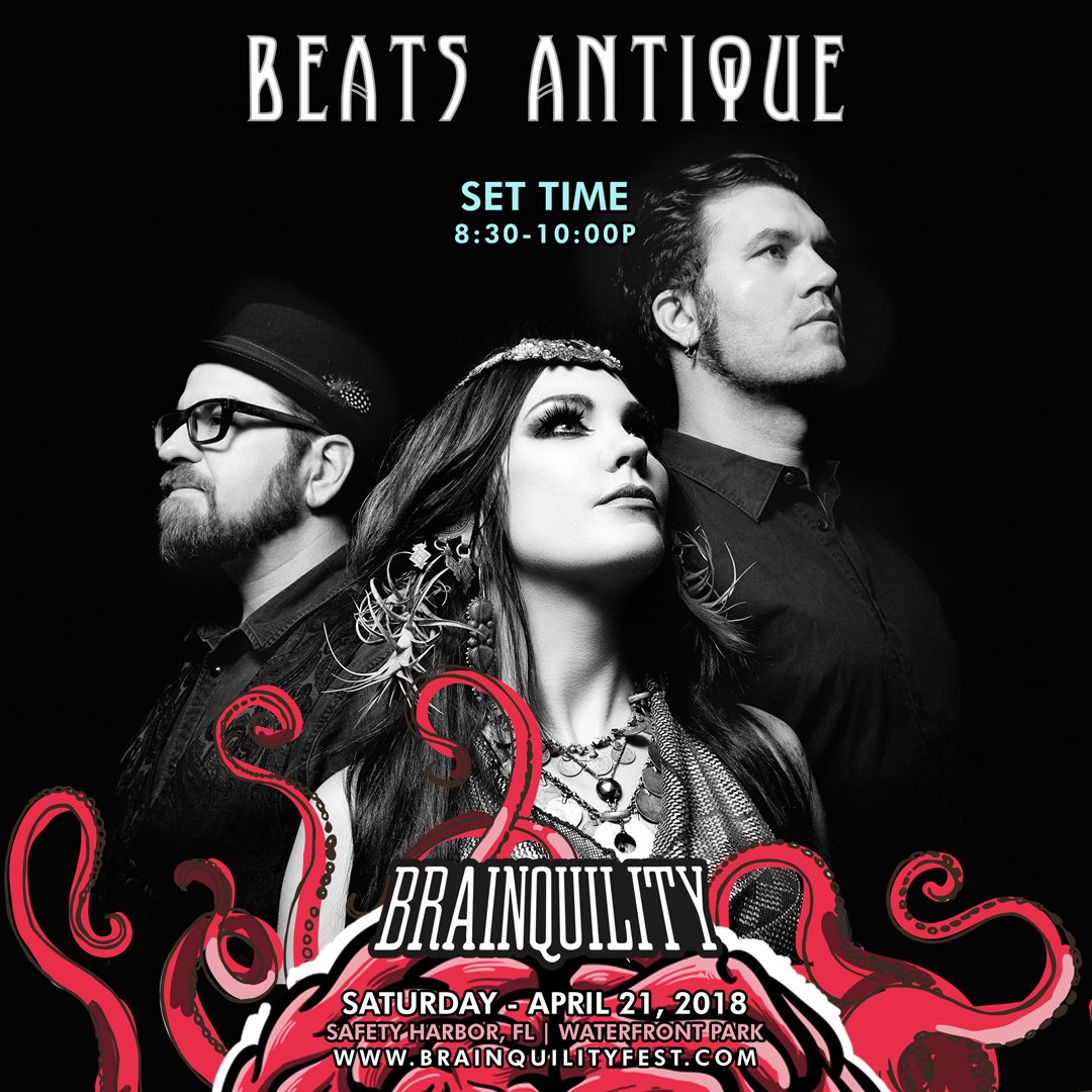 brainquilityfl's tweet photo. Get your taste of the #ShadowBoxTour with @BeatsAntique! 🧠🐙 #BrainquilityFest https://t.co/cVcraEwZce