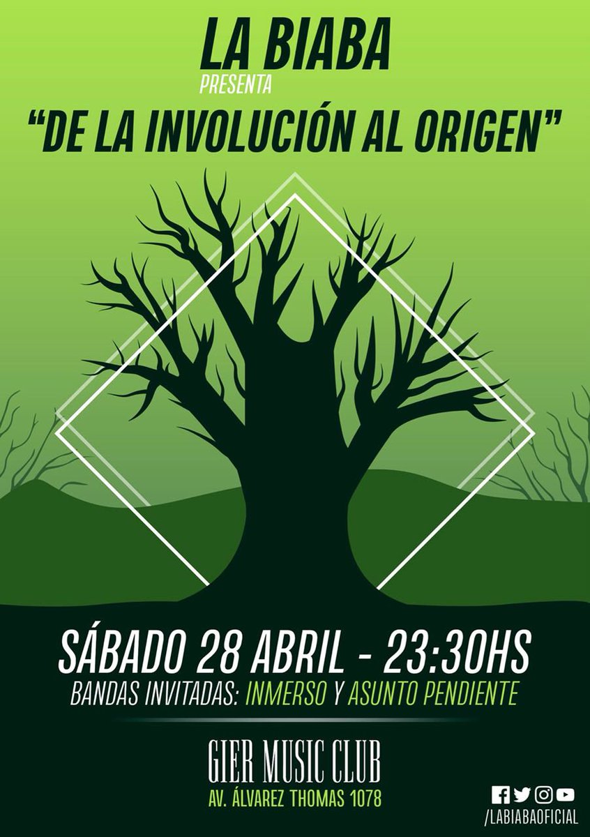 ¡Gracias por acercarse ayer a la FADU! El sábado que viene acompañamos a los amigos de <a href="/labiabaoficial/">La Biaba Oficial</a> en la presentación de su nuevo disco. ¡Hacemos delivery de entradas durante toda la semana! Hoy vamos al show de De La Gran Piñata en Auditorio Sur, pídannos la suya 😄