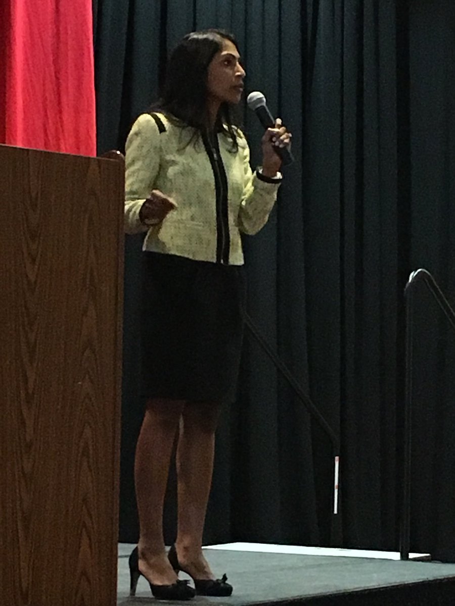 demand_dissent's tweet photo. @KrishForMD laying out her priorities and goals for western Maryland. #DemSummit2018 https://t.co/C0hjDJWYa7