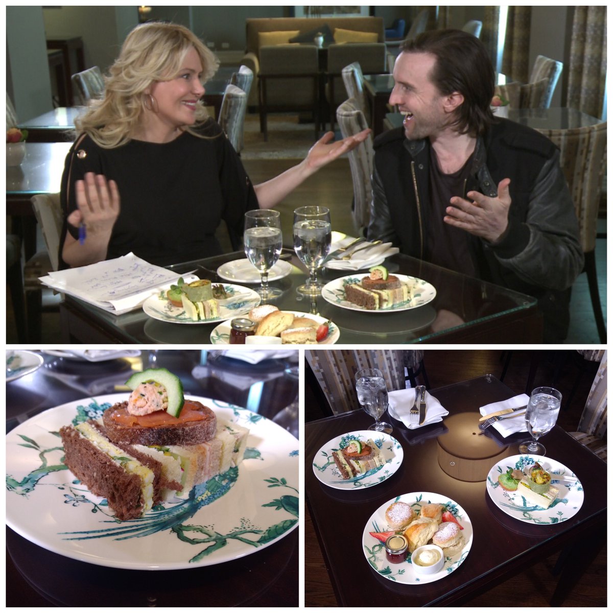 melissadimarco's tweet photo. Caught up with Aaron Poole @aaronsghost at @KingEddyHotel. Sampled Spring Tea menu from Victoria’s Restaurant &amp; chatted about his new film, The Scent of Rain and Lightning @scentrainlight. Don’t miss it this week @ImagineCarlton.

Stay tuned for my interview! #OutThereTV #OmniKEH https://t.co/Gf61j3iXli