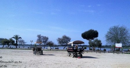 "Maudolf", Freitag, den 20. bis Samstag, den 21.04.2018 - El Rocio - Mazagón - überraschende Verabschiedung von  der Bekannten - Weiterfahrt  nach Manta Rota - maudolf-on-tour.de/maudolf-freita…