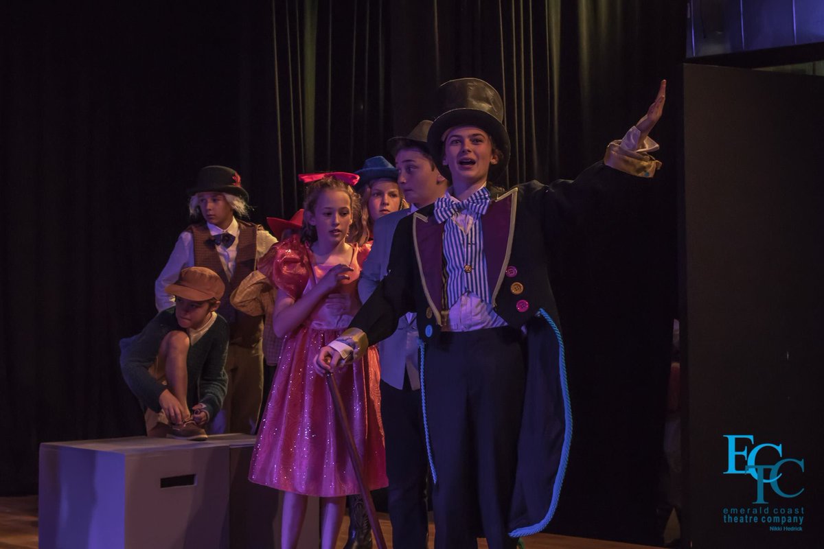 ECTheatreCo's tweet photo. #WillyWonka #ECTCkids today at 2pm and 7pm https://t.co/jCdZJraEph