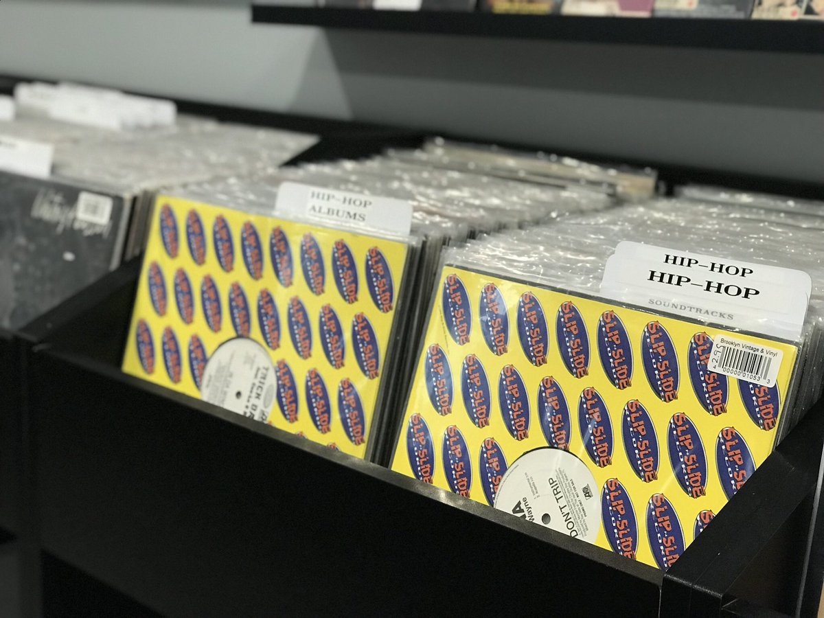 slipnsliderec's tweet photo. Celebrating #RecordStoreDay with these @305MAYOR, @TRINArockstarr and @plies hits. Should we release vinyls of some new releases? 

#SlipNSlideRecords https://t.co/jikGik5D1D