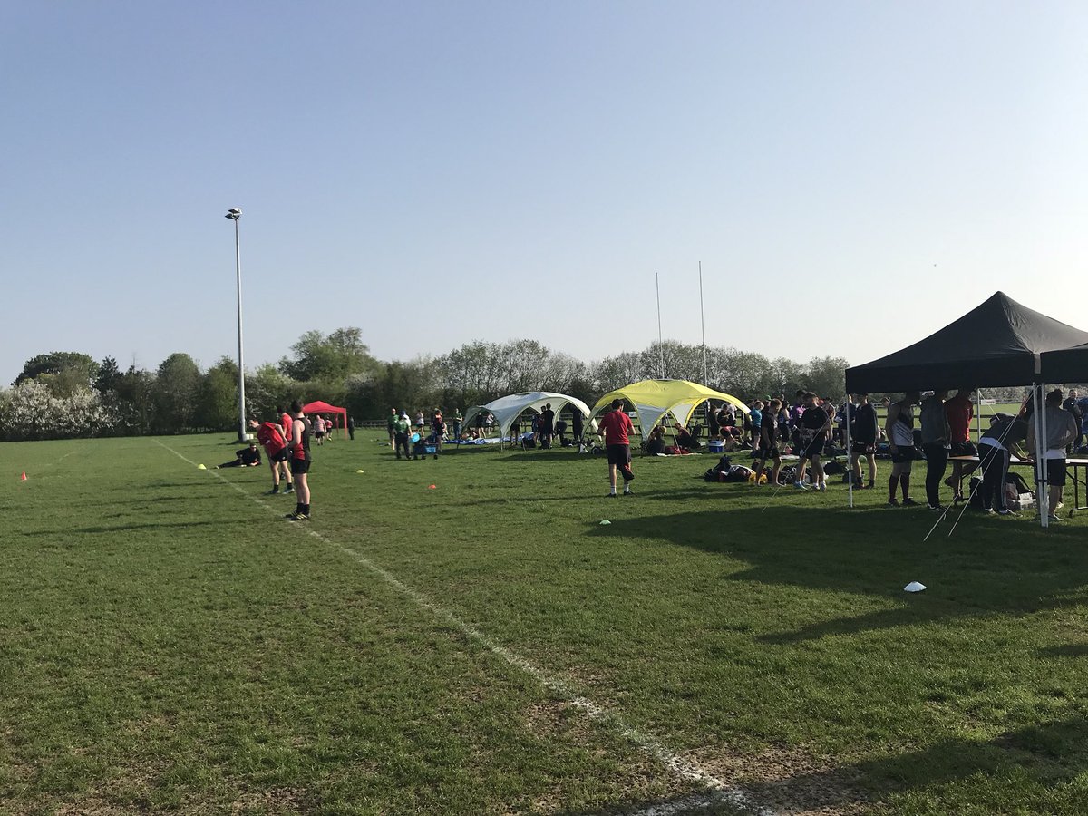 OxfordTouch's tweet photo. Great to see so many teams @GAB_RFC for the @WildcatsTouch trials today! Beautiful weather and great touch on display! Hope you all enjoyed it! #EnglandTouch #touchinthesun #touchtan https://t.co/hUbpTghF47