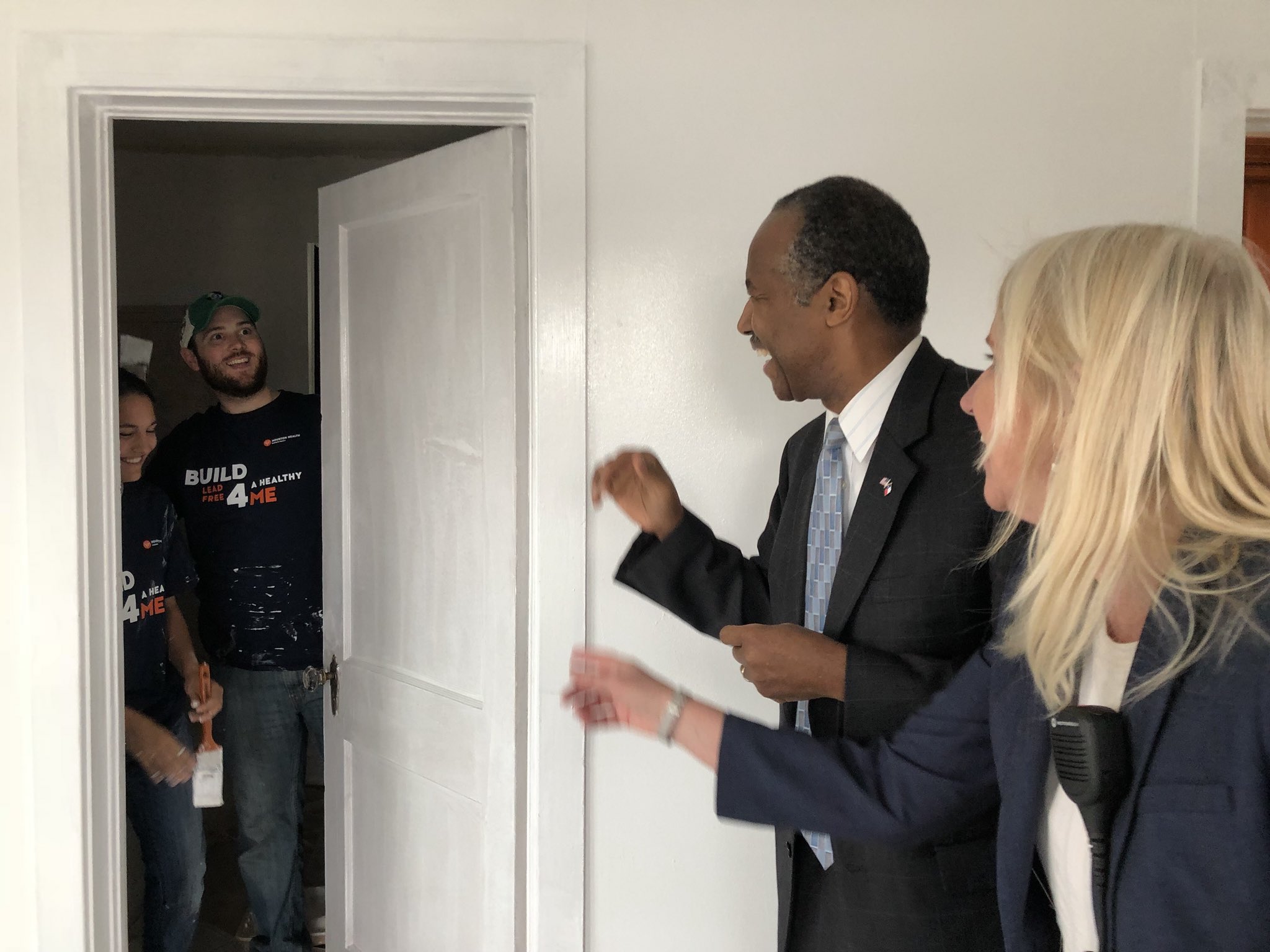 Ben Carson on Twitter "Touring homes in Houston that are going through
