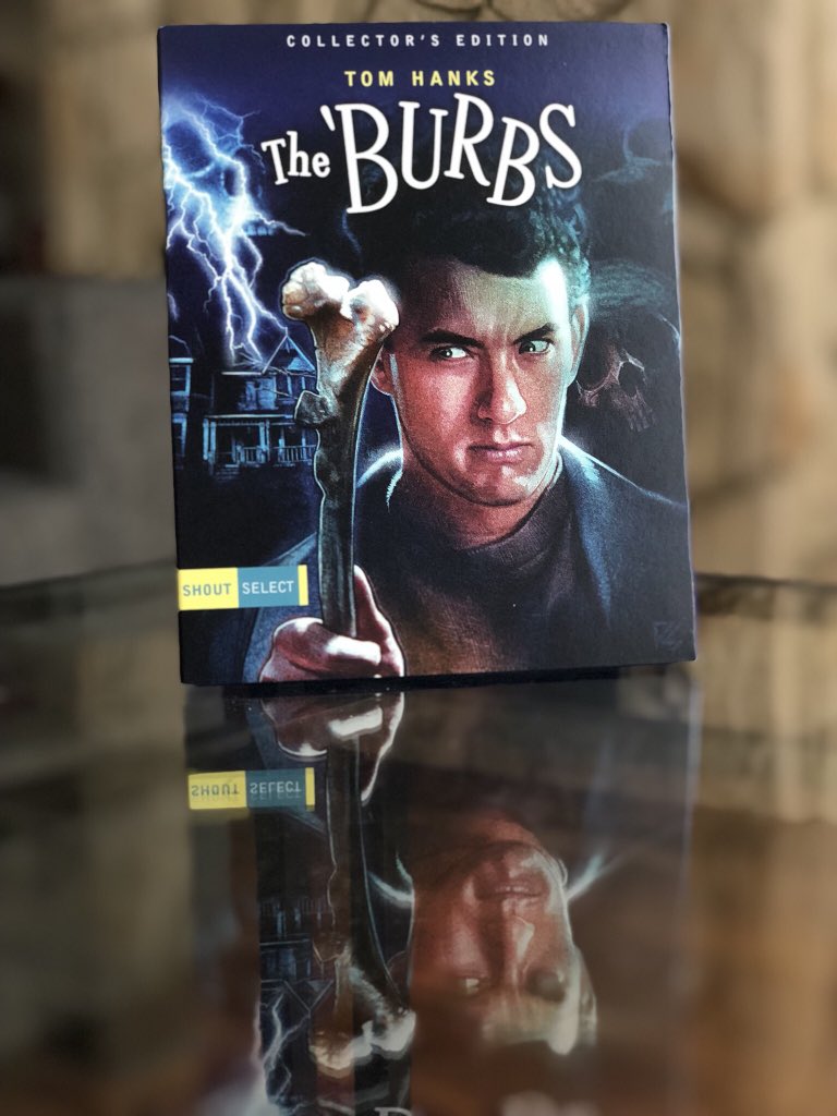 PodHanksTomcast's tweet photo. Do not mess with suburbanites. Catch Episode 013 | THE ‘BURBS this Wednesday, April 25th with a special guest in tow. #podcast #tomhanks #bluray #theburbs @ShoutFactory https://t.co/7FS2A8P7eJ
