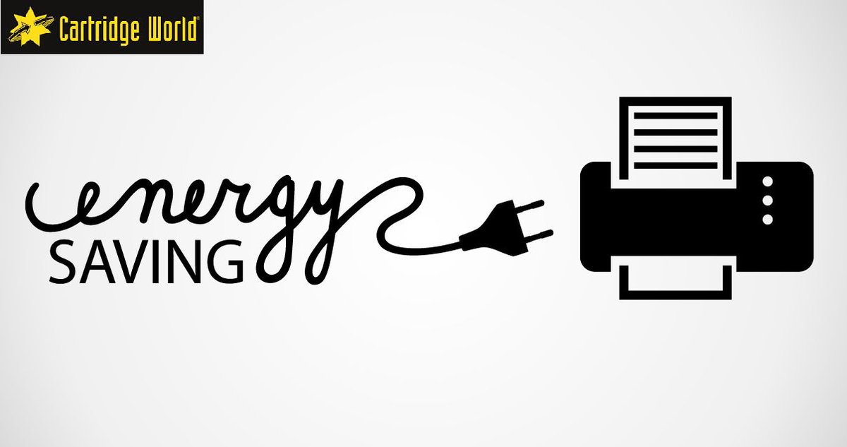 Ink_Toner_CW's tweet photo. About 91% of Cartridge World customers use energy saving mode often. Energy saving or sleep mode can reduce the cost of energy used by a printer. #EarthWeek https://t.co/V0wGPKc5ns https://t.co/oIB2H8f1ze