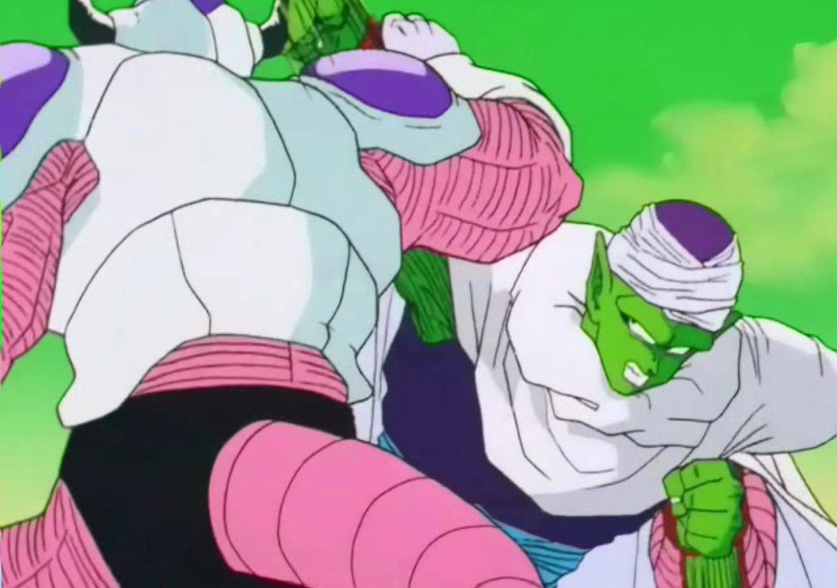 about how he continuously saved the z fighters 1. Saved Gohan from Nappa 2....